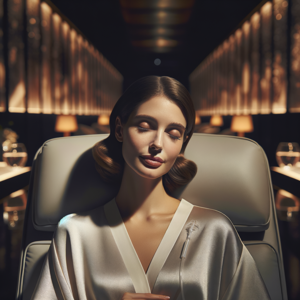 Состояние покоя — человек в кресле